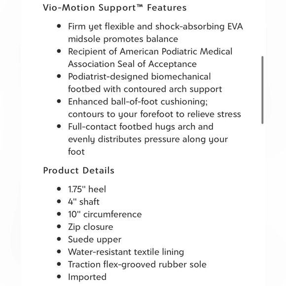 Vionic Vera Suede Ankle Boot - Picture 6 of 14